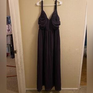 B3-Purple Chiffon Dress by Hayley Paige Occasions size 12
